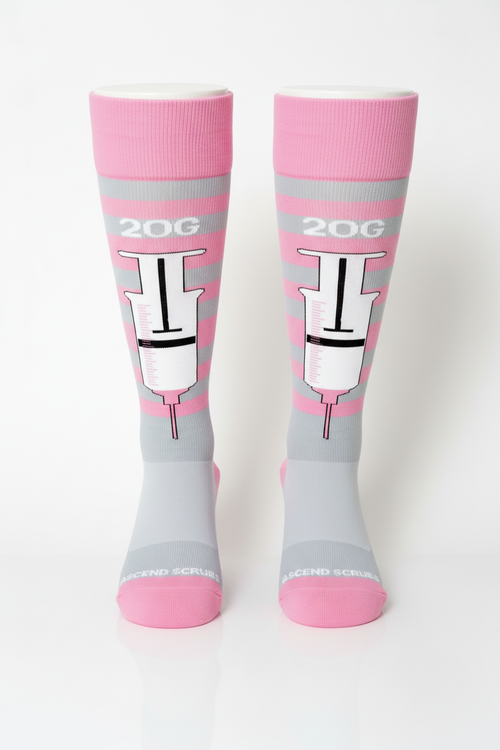 20G Compression Socks Front View