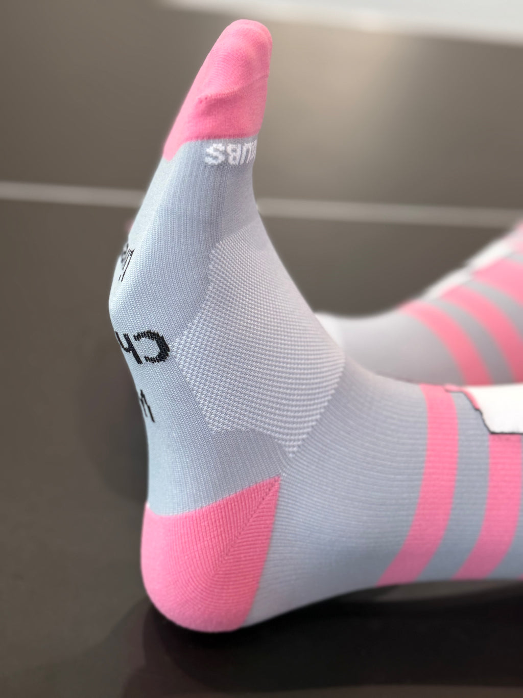 Pink 20G Compression Socks for Nurses | Ascend Scrubs